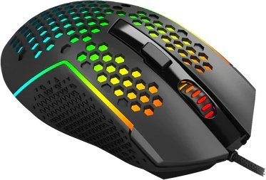 Maus gaming Redragon Reaping M987 K, 12400 DPI, RGB, i zi