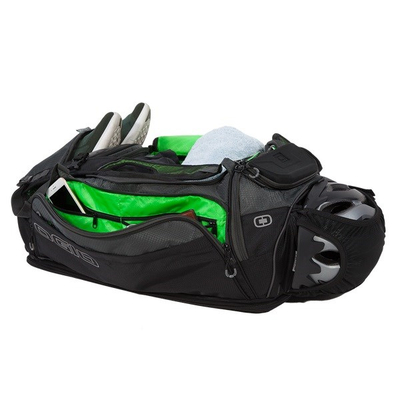 Çantë sportive Ogio Endurance 9.0, 74.5L, me ndarje për atlete, ngjyrë charcoal e zezë