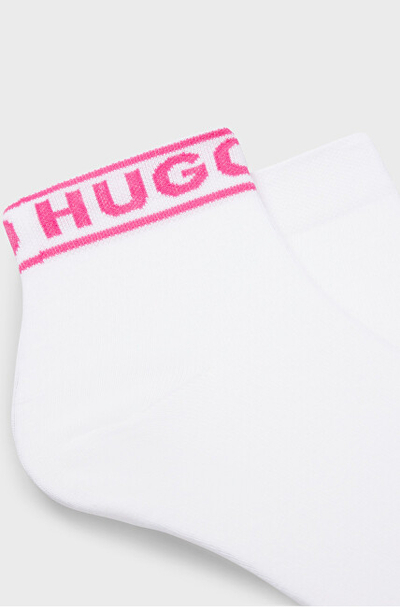 Set çorapesh për femra HUGO BOSS mHB1387, 2 palë, të bardha