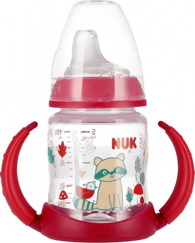 Gotë bebe Nuk Bevimpara First Choice, kontroll temperature, silikon 150 ml, shumëngjyrëshe