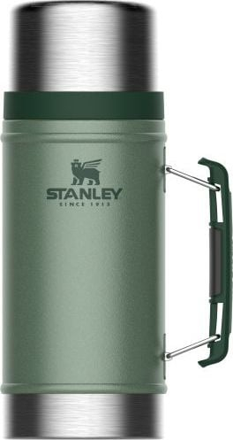 Termus Stanley Legendary Classic 0.94L, çelik inox, izolim vakum, jeshil