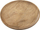 Tabaka dekorative Mango Wood, druri mango, rrethore, kafe natyrale