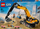Lodër LEGO City 60420 eskavatori i verdhë i kantierit, set ndërtimi, mbi 8 vjeç