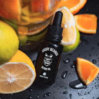 Vaj për mjekër Angry Beards Bobby Citrus 30 ml