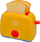 Toster lodër Playgo My Toaster, mekanik, me feta buke, shumëngjyrësh