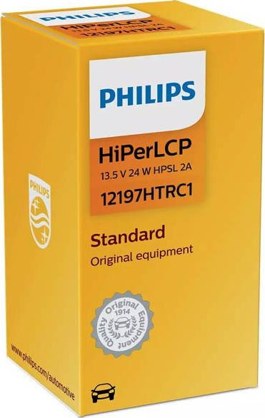 Llambë automobilistike Philips Hiperlcp HTR, 12V, 24W