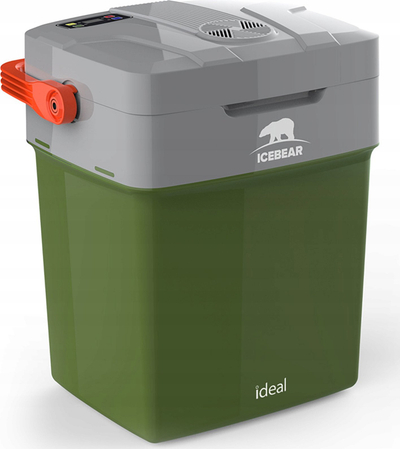 Frigorifer portativ IDEAL ID5501, 29L, 12V 230V USB me ngrohje, gri