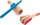 Lodër muzikore druri Hape Percussion Duo, set me 3 pjesë, 12m+, e kuqe dhe blu
