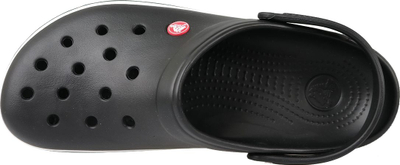 Rripa plazhi Crocs Crocband 11016, material Croslite, të zeza
