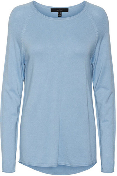 Triko Vero Moda VMNELLIE Relaxed Fit, e kaltër