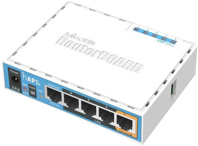 Router Wireless Mikrotik RouterBOARD, i bardhë