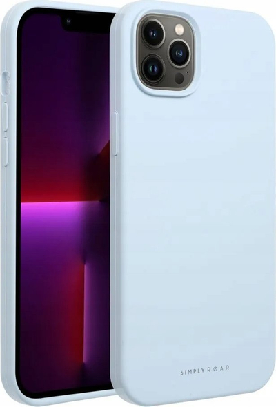 Mbulesë telefoni Roar Cloud Skin për iPhone 13 Pro Max, silikon, blu e çelët