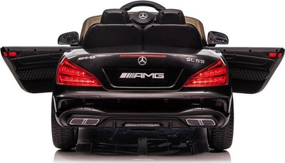 Makina elektrike për fëmijë Mercedes SL65 S, 2 ulëse, me bateri, e zezë