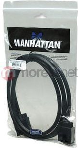 Kабел VGA Manhattan, D Sub 15 пин, 1.8m, црн