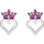 Vathë për vajza Disney Princess E600187RWL.CS, të argjendtë