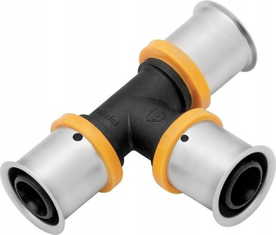 Tee presimi KAN-therm PPSU, 16mm, për ngrohje dhe ujë të pijshëm