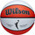 Top basketbolli Wilson WNBA Authentic Series WTB5200XB, madhësia 6, për jashtë, portokalli me të bardhë