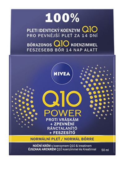Krem nate Nivea Q10 Anti Wrinkle, 50 ml