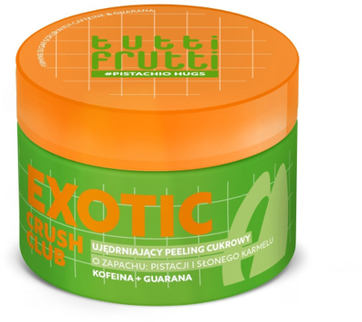 Scrub trupi Farmona Tutti Frutti Pistachio Caffeine, 250g