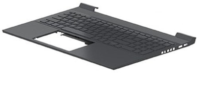Kapak i sipërm notebook HP me tastierë, pjesë për ndërrim, i bardhë