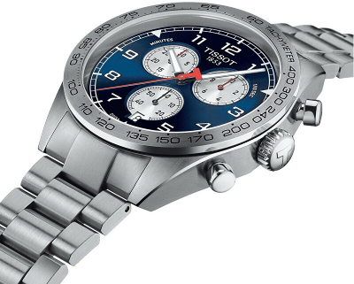 Orë për meshkuj Tissot PRS 516 Quartz Chronograph T131.617.11.042.00, e argjendtë