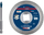 Set disk prerës dhe stërvitje Bosch Expert Hard Ceramic, 125mm, për pllaka qeramike, gri