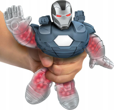 Figurine Heroes of Goo Jit Zu Marvel War Machine, 11.5cm, super elastike, shumëngjyrëshe