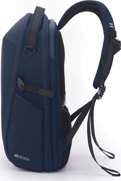 Çantë shpine XD Design Bizz, biznes dhe udhëtim, 32x47x18cm, blu e errët