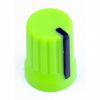 Kapak potensiometri DJ TECHTOOLS Chroma Caps Super Knob 90, gome, për mikser DJ, jeshil