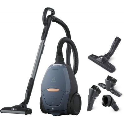 Fshesë me korent Electrolux Pure D8 PD82-8DB, me qese, shumë e qetë, blu e errët