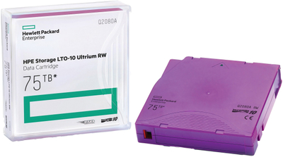 Kasetë backup HP Enterprise LTO-10 Ultrium RW, 30TB 75TB, vjollcë