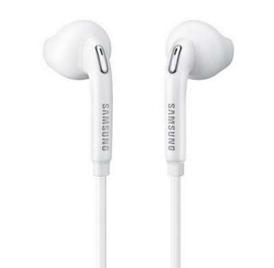 Слушалки in-ear Samsung EO EG920BW, стерео со микрофон, со кабел 3.5 mm, бели