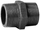 Nyje metalike FITTING Nipple STRONG FIT 280C-2, me filetë mashkull 2", deri 25 bar, e zezë