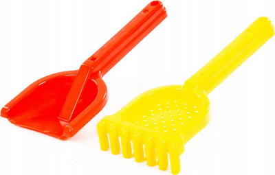 Set lodrash rëre Shovel Rake 565, lopatë edhe grabujë, 31cm, shumëngjyrësh