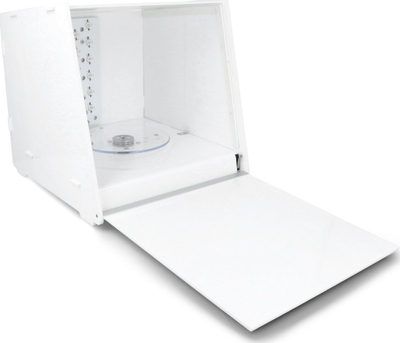 Kuti kurimi rrëshire SUNLU Resin Cure, UV 405nm, me platformë rrotulluese, e bardhë