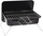 Skare portabël BBQ Collection Square, 35 x 25 cm, çelik, e zezë