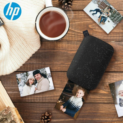 Printer portativ foto HP Sprocket 2nd Edition, Zink, Bluetooth, me letër 2x3" dhe kuti mbrojtëse