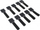 Label The Cable Wall Straps Velcro Држач за Кабел Сет, Црн