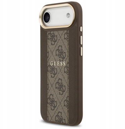 Mbrojtëse telefoni Guess Hardcase 4G, për iPhone 17 Air, kafe