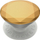 Mbajtëse telefoni PopSockets PopGrip, stand i zgjatueshëm, Metallic diamond medallion, ngjyrë ari
