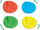 Set plasteline SES Creative Feel Good Dough Pure 00511, vegane, 4x90g, me ngjyra të ndryshme
