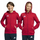 Xhaket sportiv për kalamaj Adidas Entrada 22 KH1781, me kapuç, me zinxhir, e kuqe