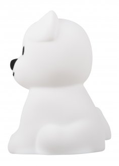 Llambë nate LED Redleaf Silly Dog, silikon, rikarikues me USB C, shumëngjyrëshe