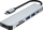 Adapter USB C Tech-Protect V4 6 në 1, HDMI, USB, alumini, gri