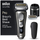 Brisk elektrik Braun Series 9 Pro 9465cc, pa kabull, me stacion pastrimi, gri