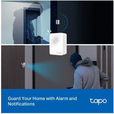 Kit i mençur shtëpie TP-Link Tapo T30, sensor lëvizjeje, sensor dere dritare, i bardhë