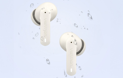 Kufje Bluetooth Vention AIR A01, Bluetooth 5.3, me kuti karikimi me ekran LED, të zeza