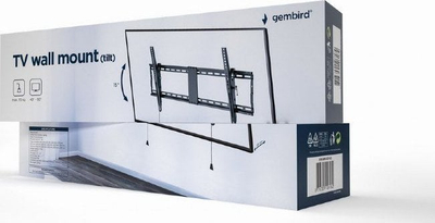 Gembird TV ѕиден држач WM-90T-01, 43-90, навалувачки, црн