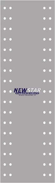 Pllakë montimi për tastierë dhe maus Neomounts KEYB-V100RACK, VESA 75x75 100x100, 40x12 cm, argjendtë
