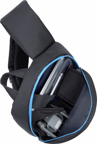 Çantë shpine me një rrip RivaCase 7870 për mini dronë dhe laptopë 13.3"
